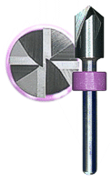 4-flute carbide countersink
