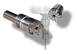 CNC routers, collets and toolholders